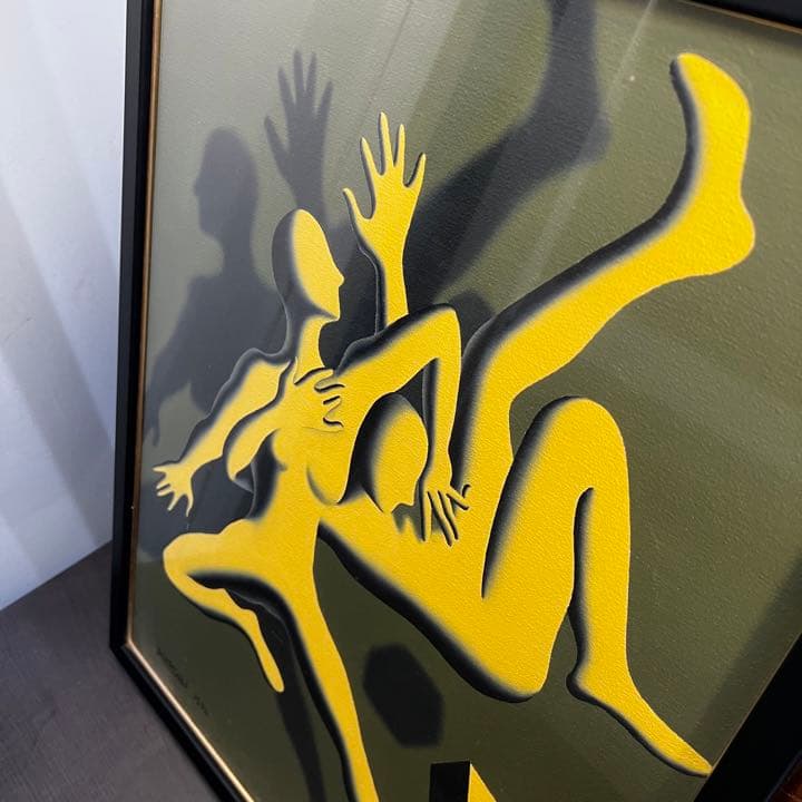 激レア！コレクションマークコスタビンCOSTABI 版画 絵画 一点物 1996