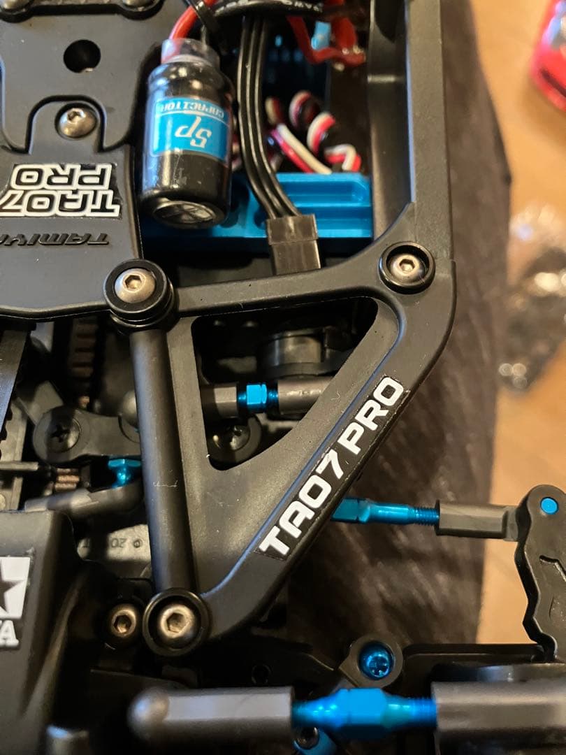 タミヤTA07PRO メカ OPパーツ多数付属