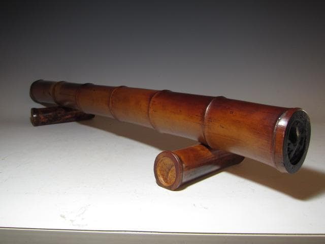 蛤谷空斎 煤竹結界 裏千家 十五代 鵬雲斎花押の逸品! n564
