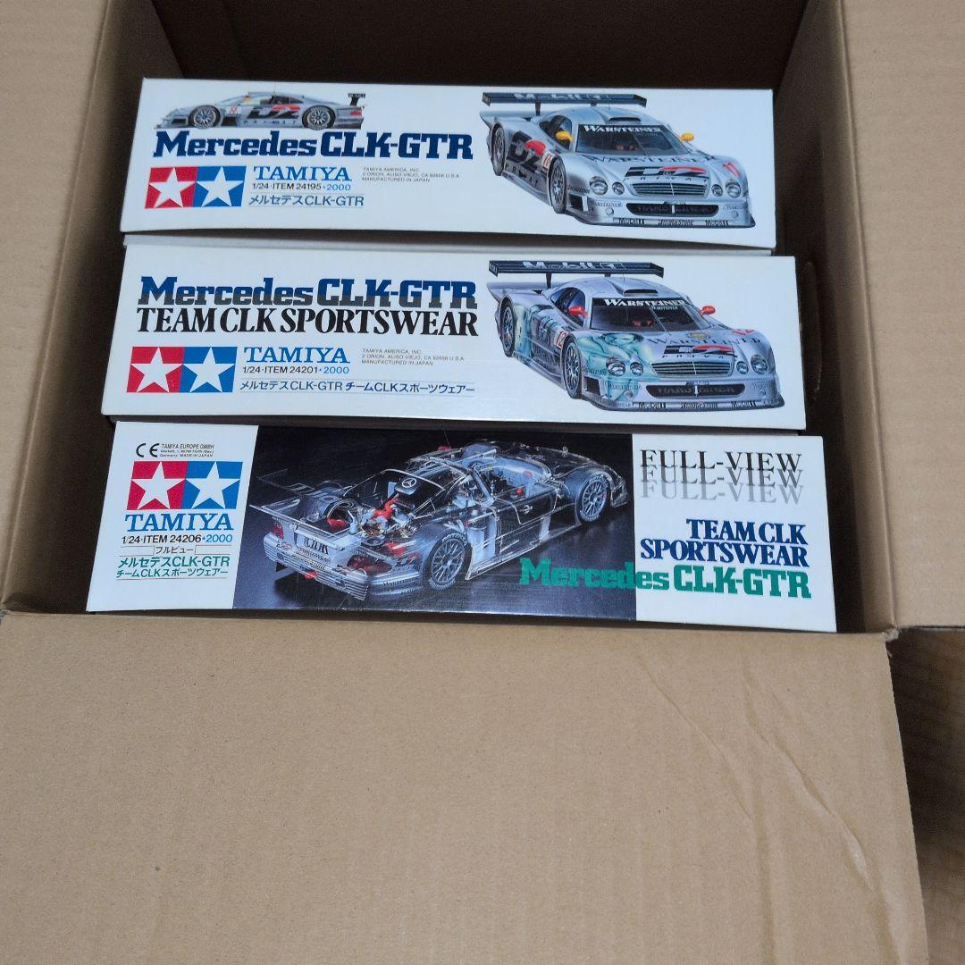 タミヤ1/24 メルセデスベンツ　SLK-GTR 3台