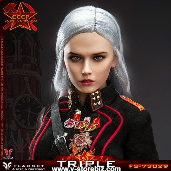 レッドアラート ソビエト軍女性将校カチューシャ 1/6スケールタイプホットトイズ