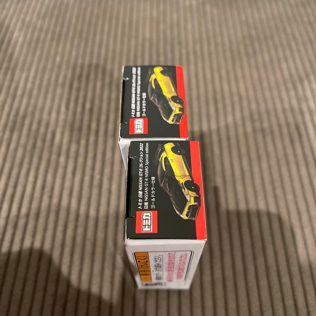 日産GT-R NISMO Special edition トミカ　ゴールドカラー