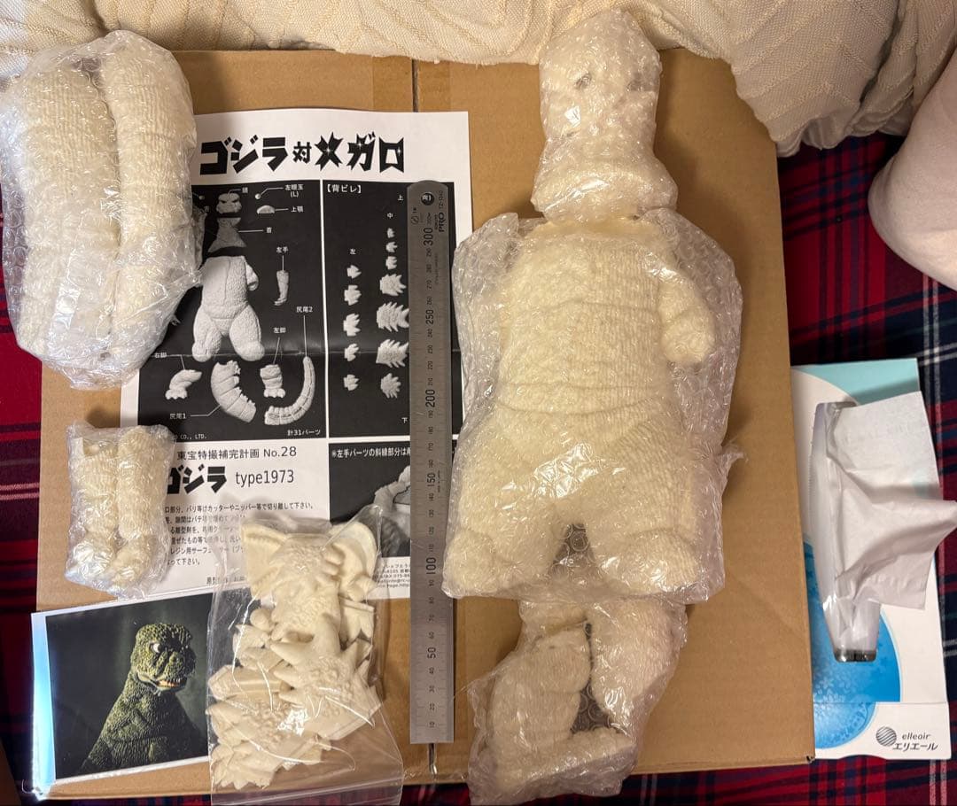レジンシェフとうけけ団 ゴジラ対メガロ ゴジラ type1973 流星人間ゾーン