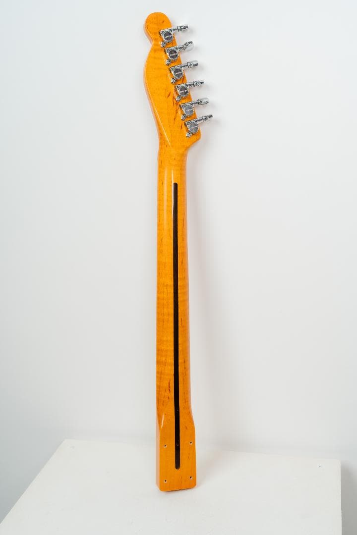 テレキャスター　メイプルネック　杢目　GOTOH　マグナムロックペグ付き