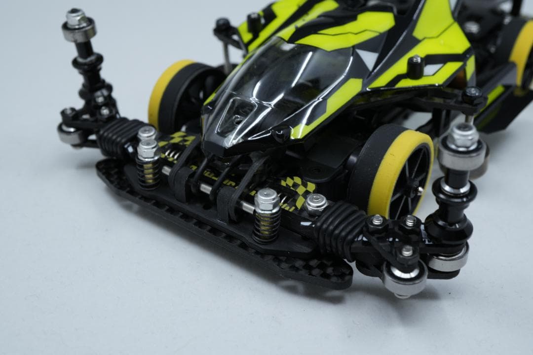 ミニ四駆 MSフレキ 完成マシン 蛍光機甲Ver. 海外優勝仕様