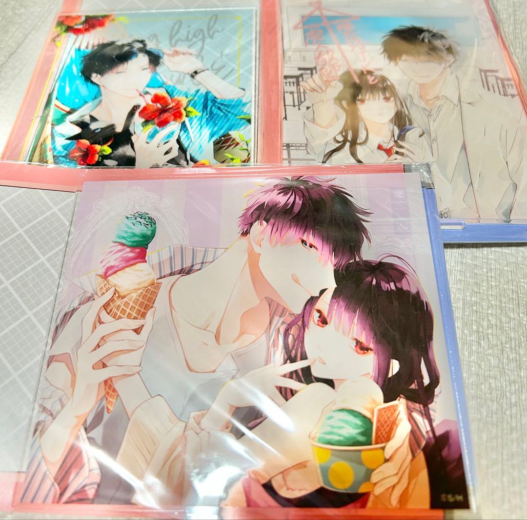 堕落JKと廃人教師 アクリルスタンド 3種セット