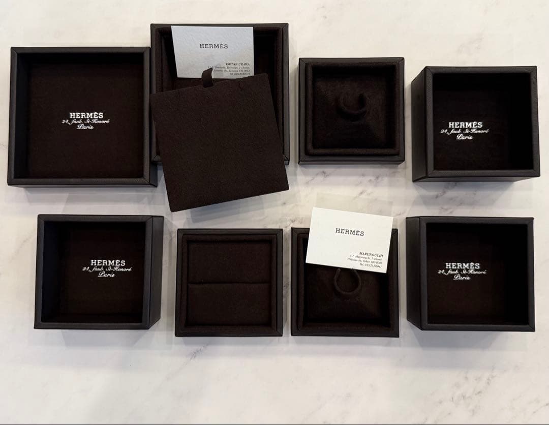 綺麗なHERMES✨【空箱】アクセサリーケース