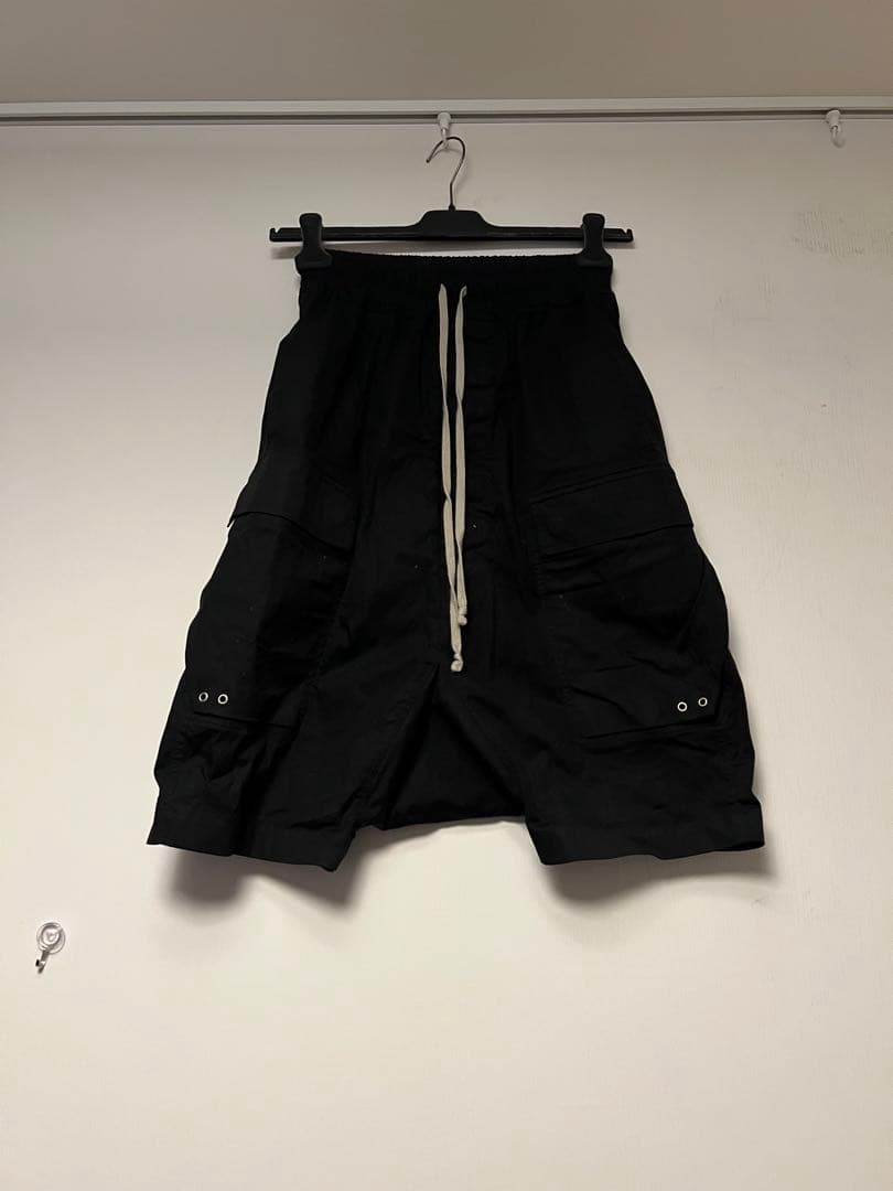 リックオウエンス　カーゴハーフパンツ