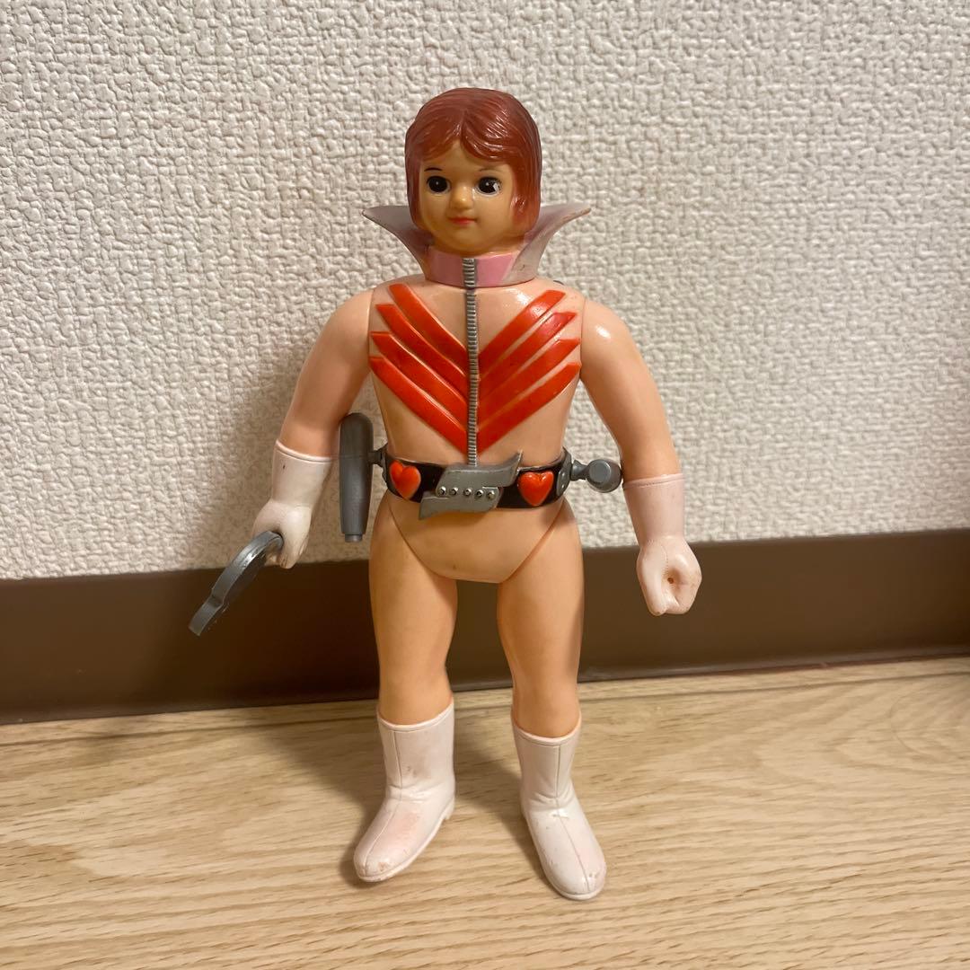 超レア希少　モモレンジャー　フィギュア秘密戦隊ゴレンジャー石森プロソフビ　当時物