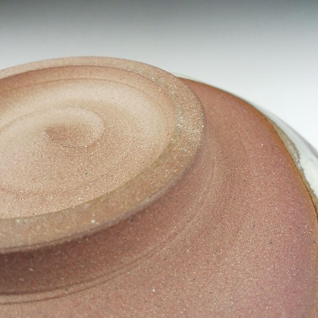 Ｔ４７７　茶碗　『高取焼』『掛分　茶碗』『高取喜恵 造』　共箱　抹茶碗　茶道具