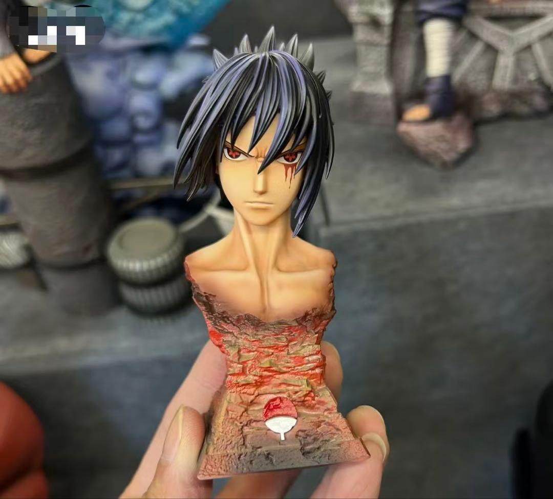 ナルト うちはサスケ ガレージキット ガレキ スタチュー⑦④