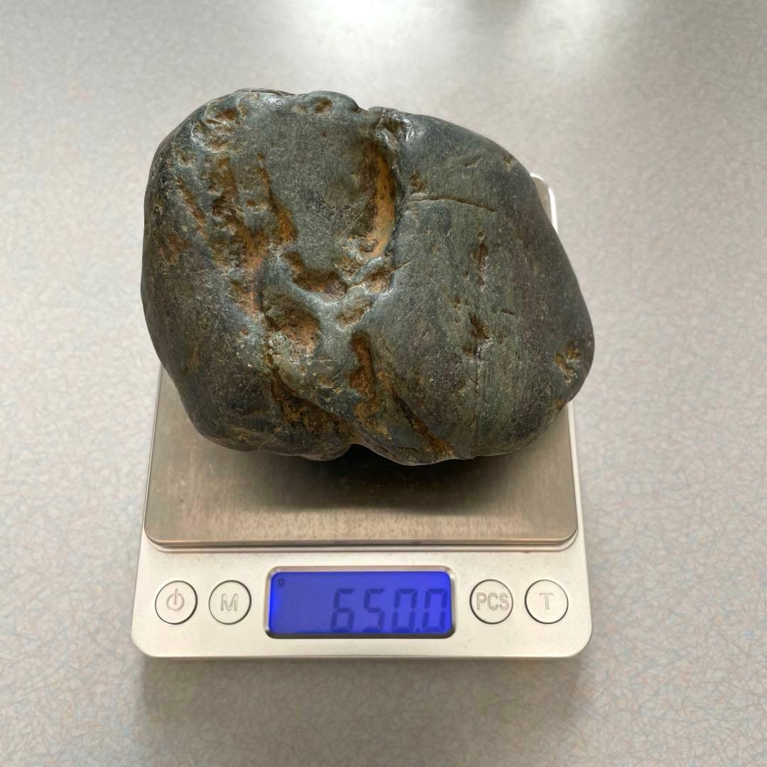 八海石　天然黒石　5個セット 水槽用レイアウト　10.7kg