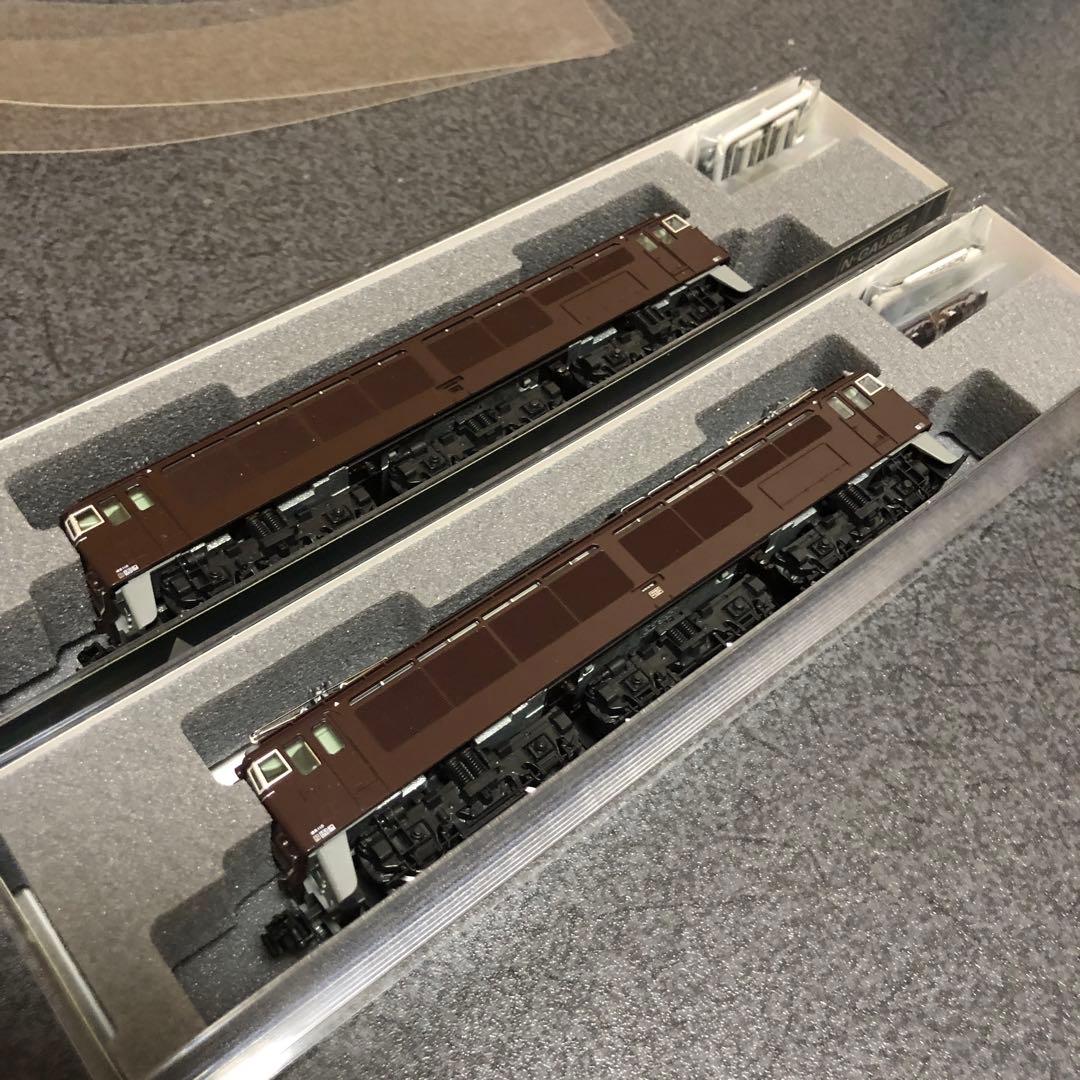 KATO カトー EF63 2次形・3次形 JR仕様(茶)セット 10-1430