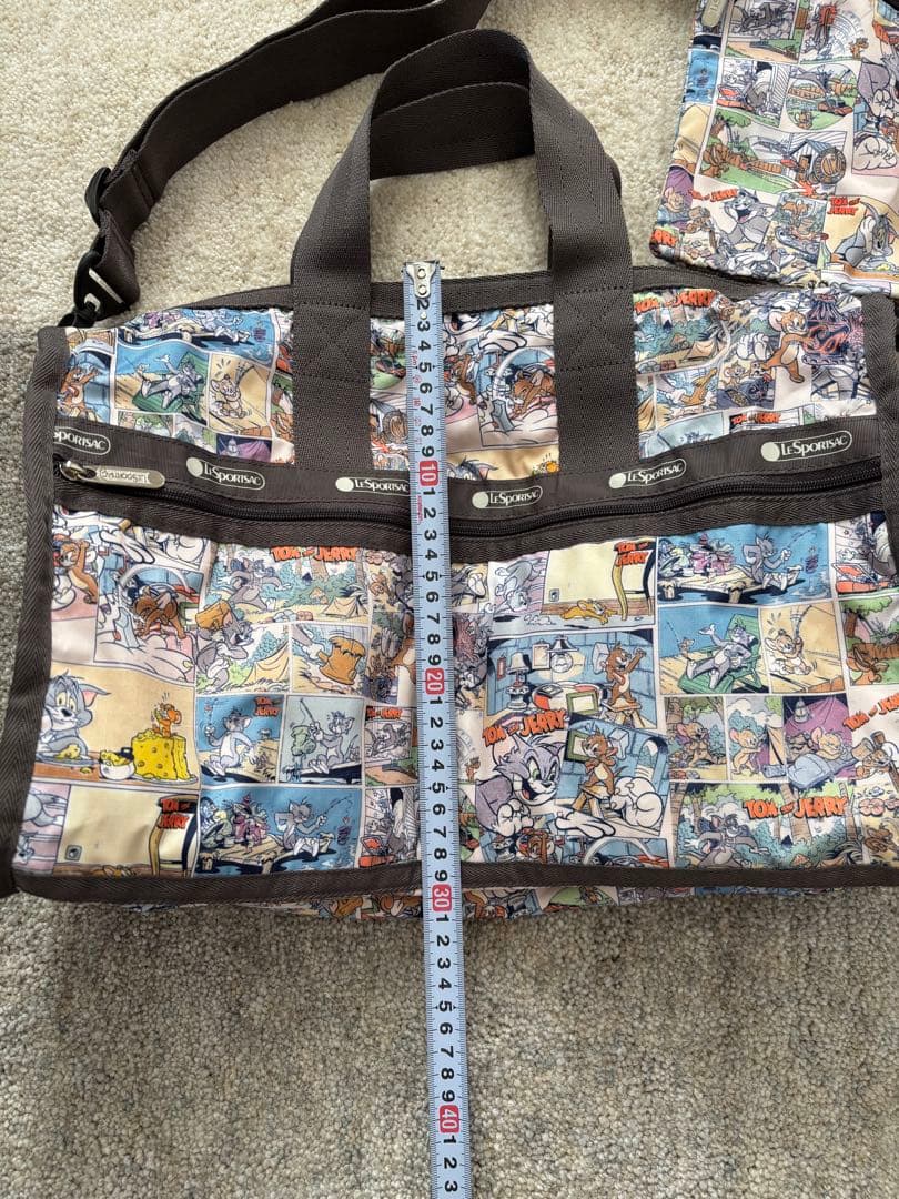 レスポートサック　ボストンバッグ　トムとジェリー
