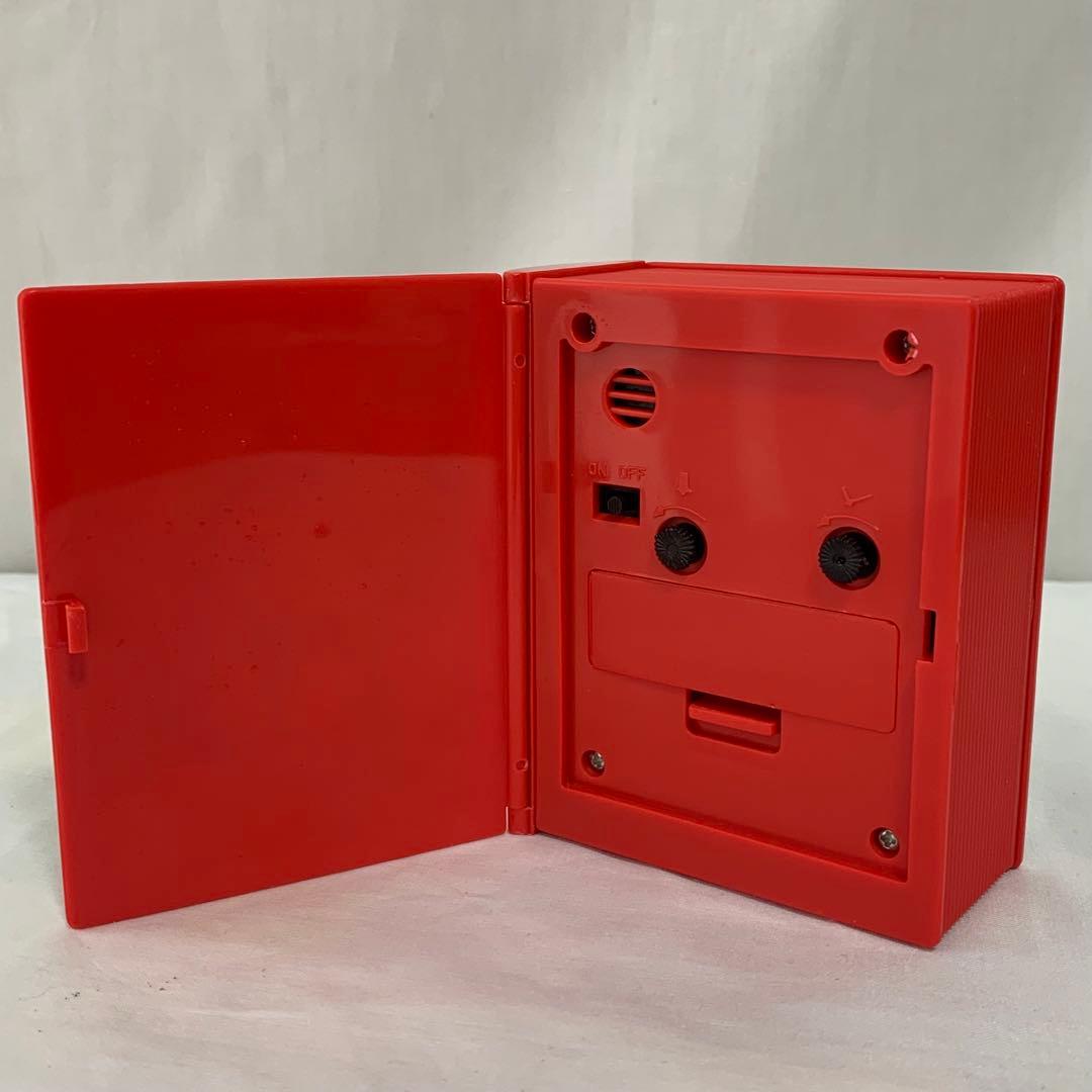 当時物！激レア】　キティ ブッククロック 置時計 写真立て 本型　1998 箱