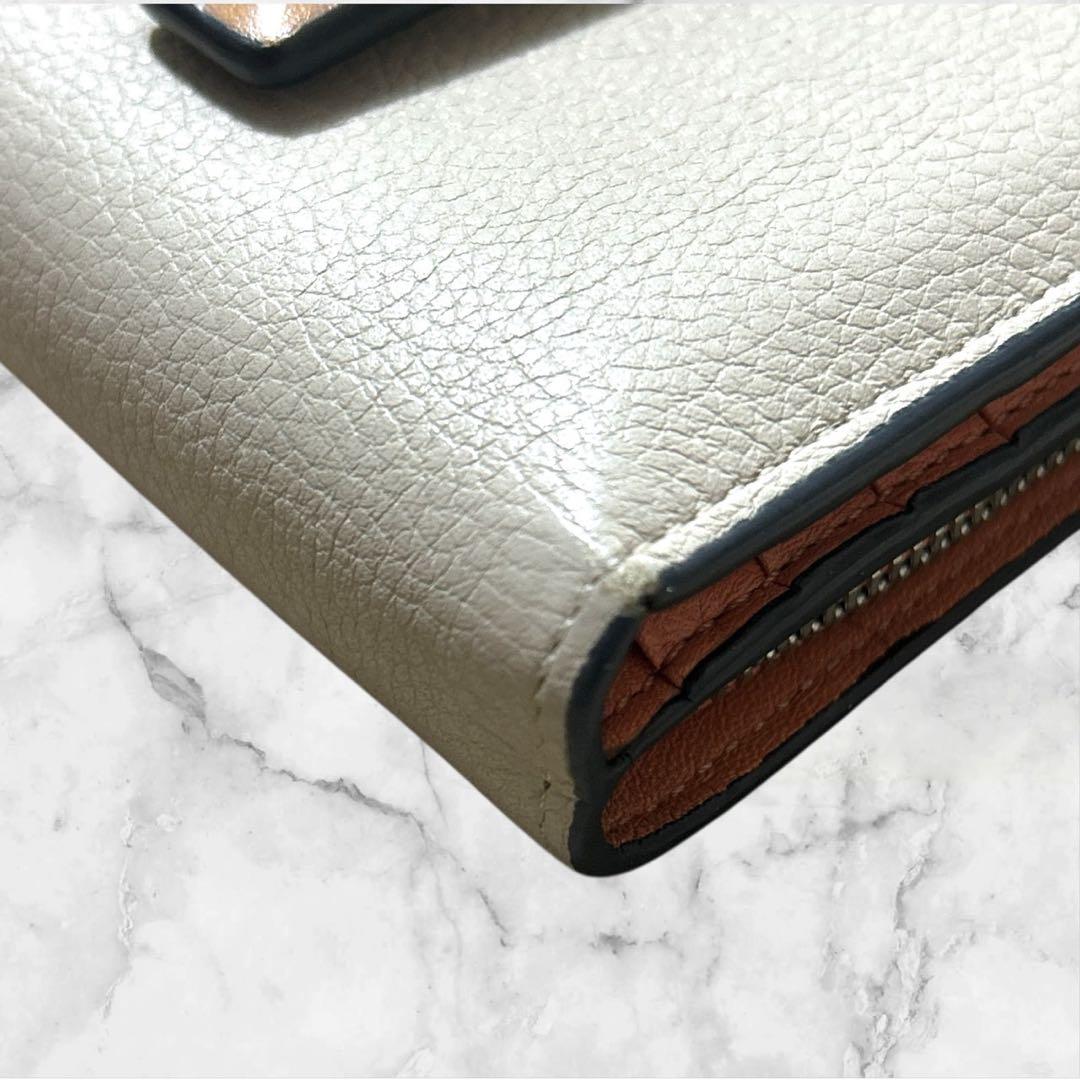 箱付き✨️LOEWE　ロエベ　アナグラム　バーティカル　コンパクトウォレット
