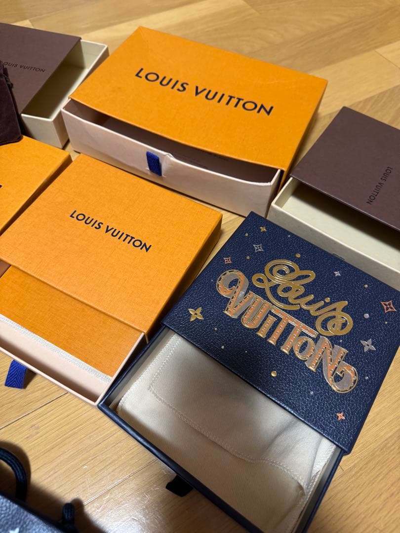 Louis Vuitton 空箱　6箱　限定袋1枚