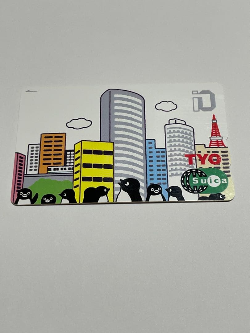 JR東日本　TYO限定Suica 台紙付　使用不可品
