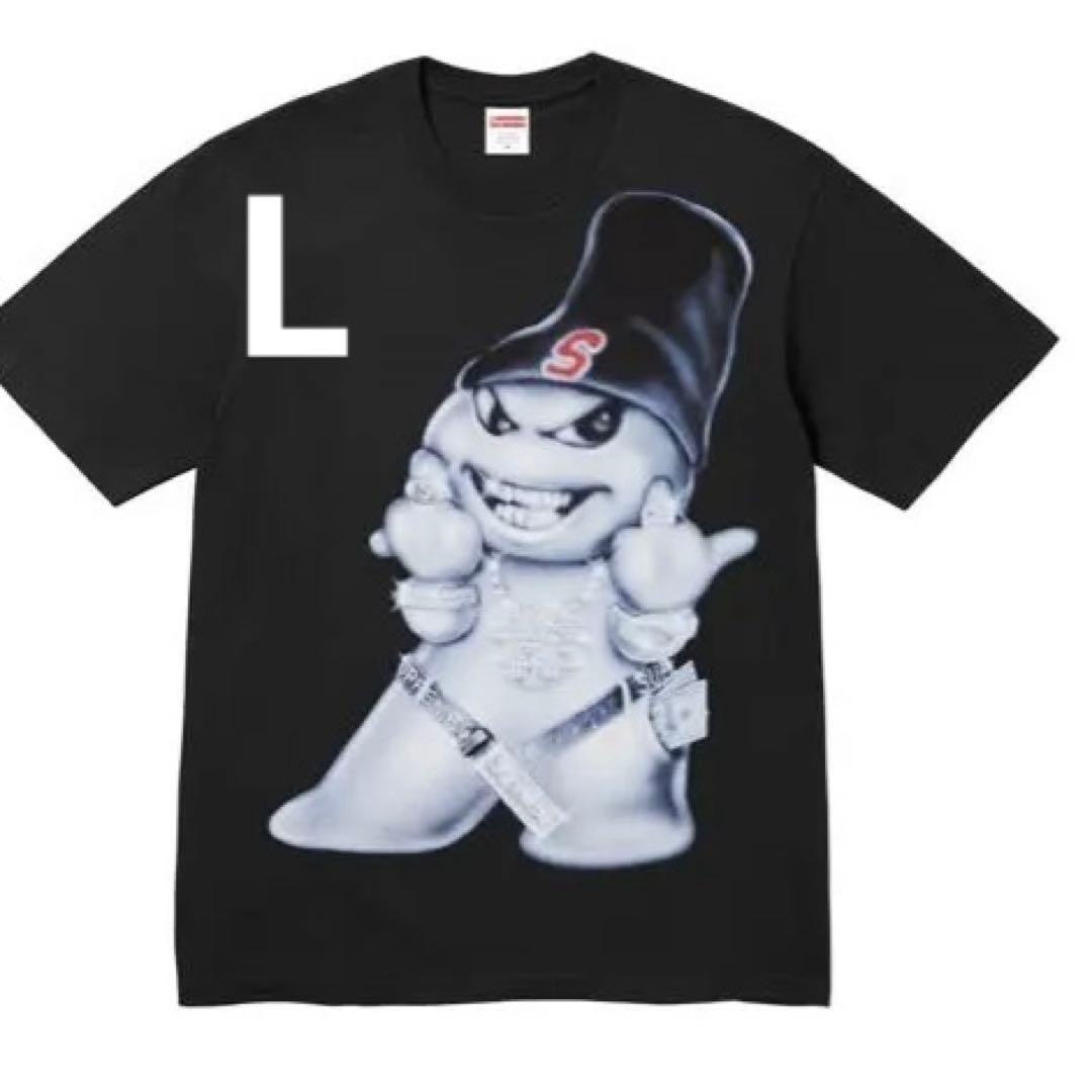 Supreme man Tee ブラック Tシャツ