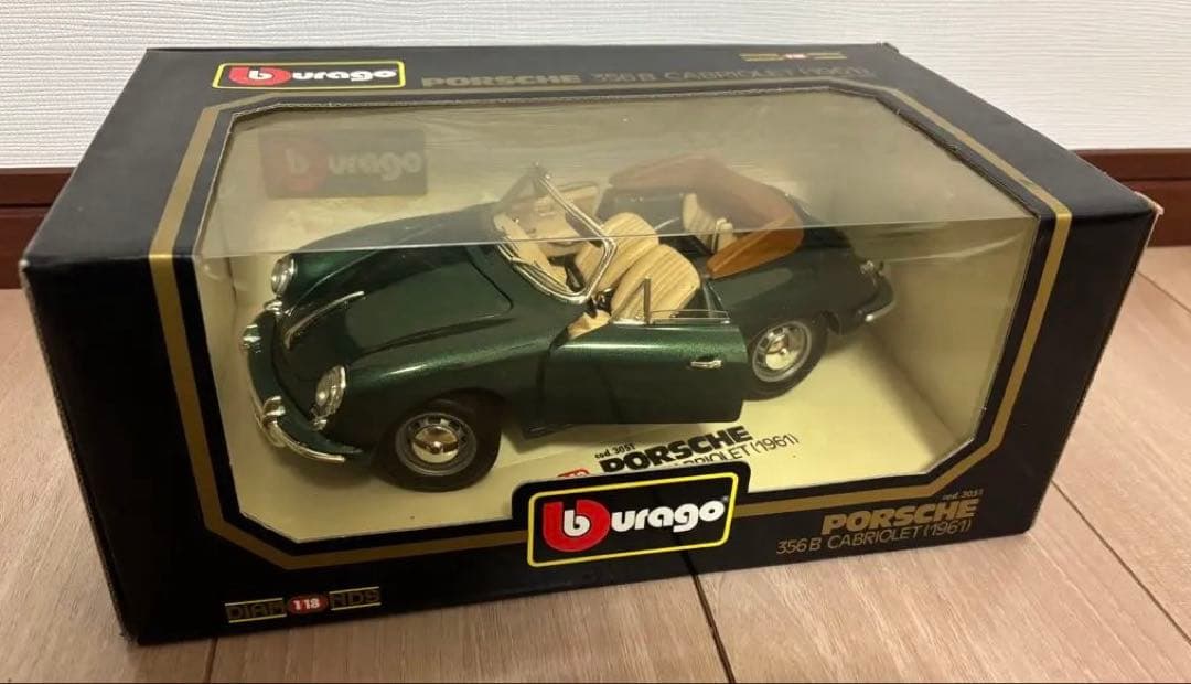 自動車 Bburago Porsche 356 B Cabriolet (1961)