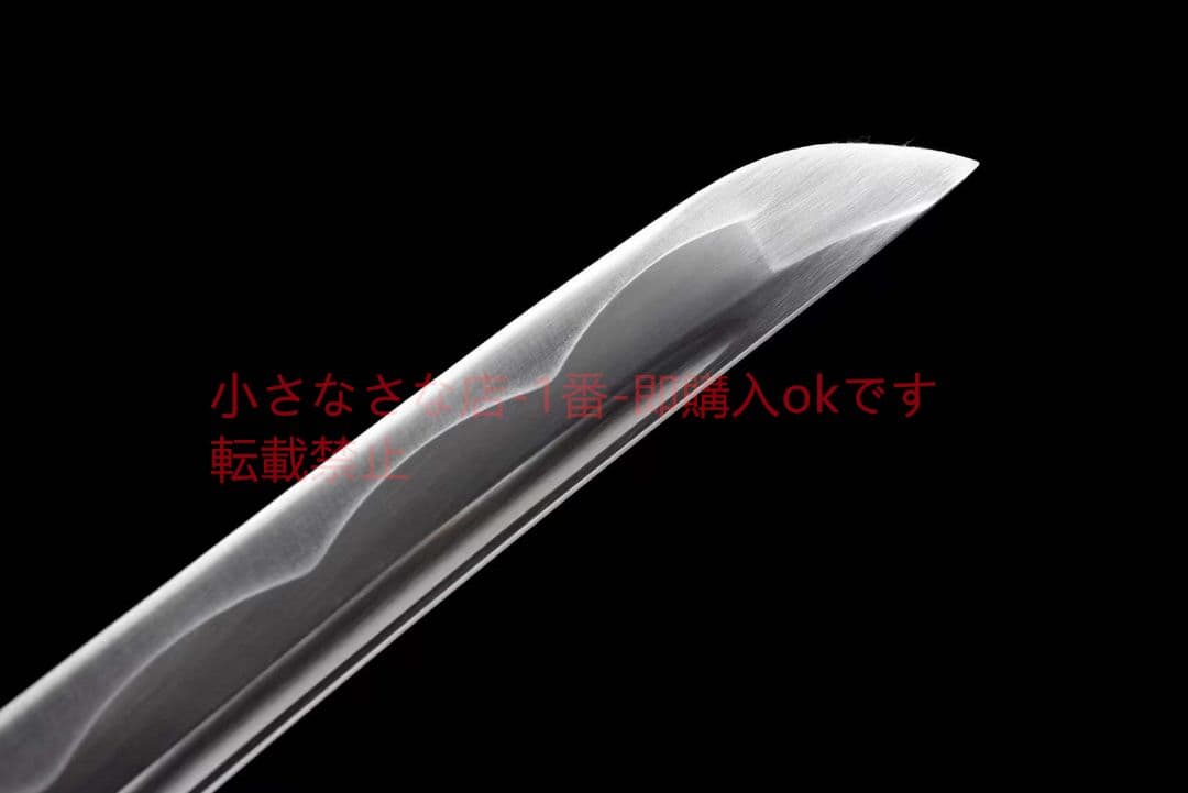 12寸中炭素鋼武士刀【血翎天狼】武具　刀装具　日本刀　模造刀 居合刀 肋差 短刀