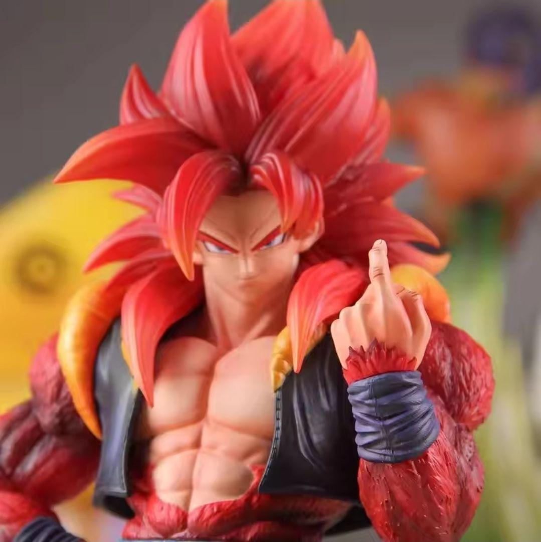 ドラゴンボール 超サイヤ人4 悟空 フィギュア ガレージキット塗装済み