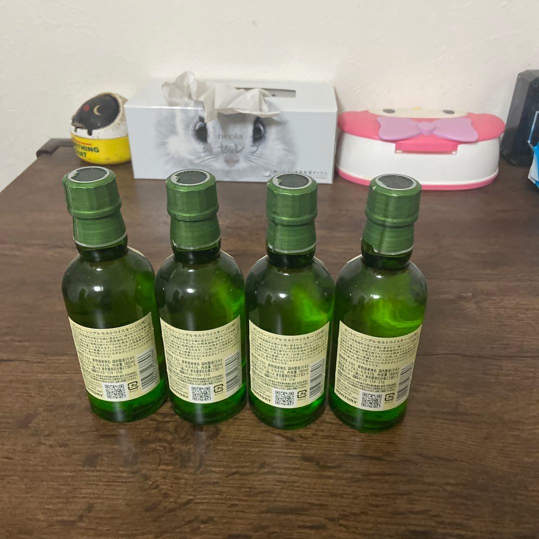 白州ウイスキー 1973 180ml4本セット