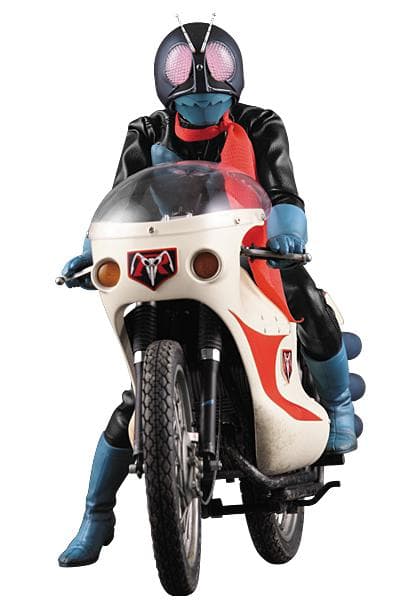 【絶版　完全未開封品】RAH仮面ライダー旧1号Ver.3.5　&　サイクロン号