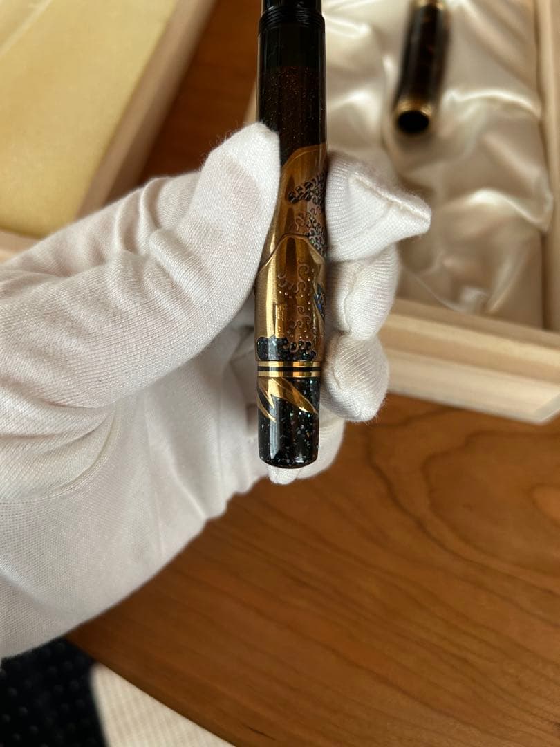 Pelikan ペリカン 万年筆 リミテッドエディション M1000 蒔絵 波濤