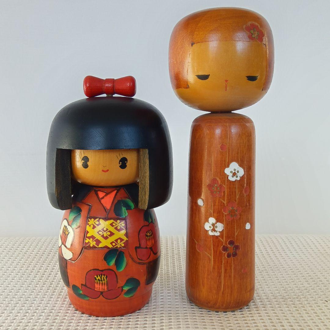 創作こけし 5体まとめて