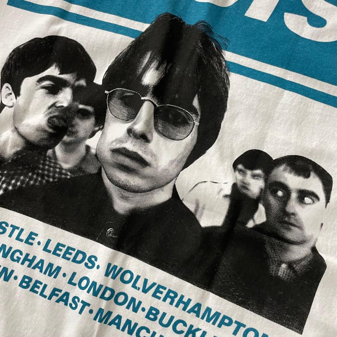 oasis オアシス 94 tour S/S band T shirt xl