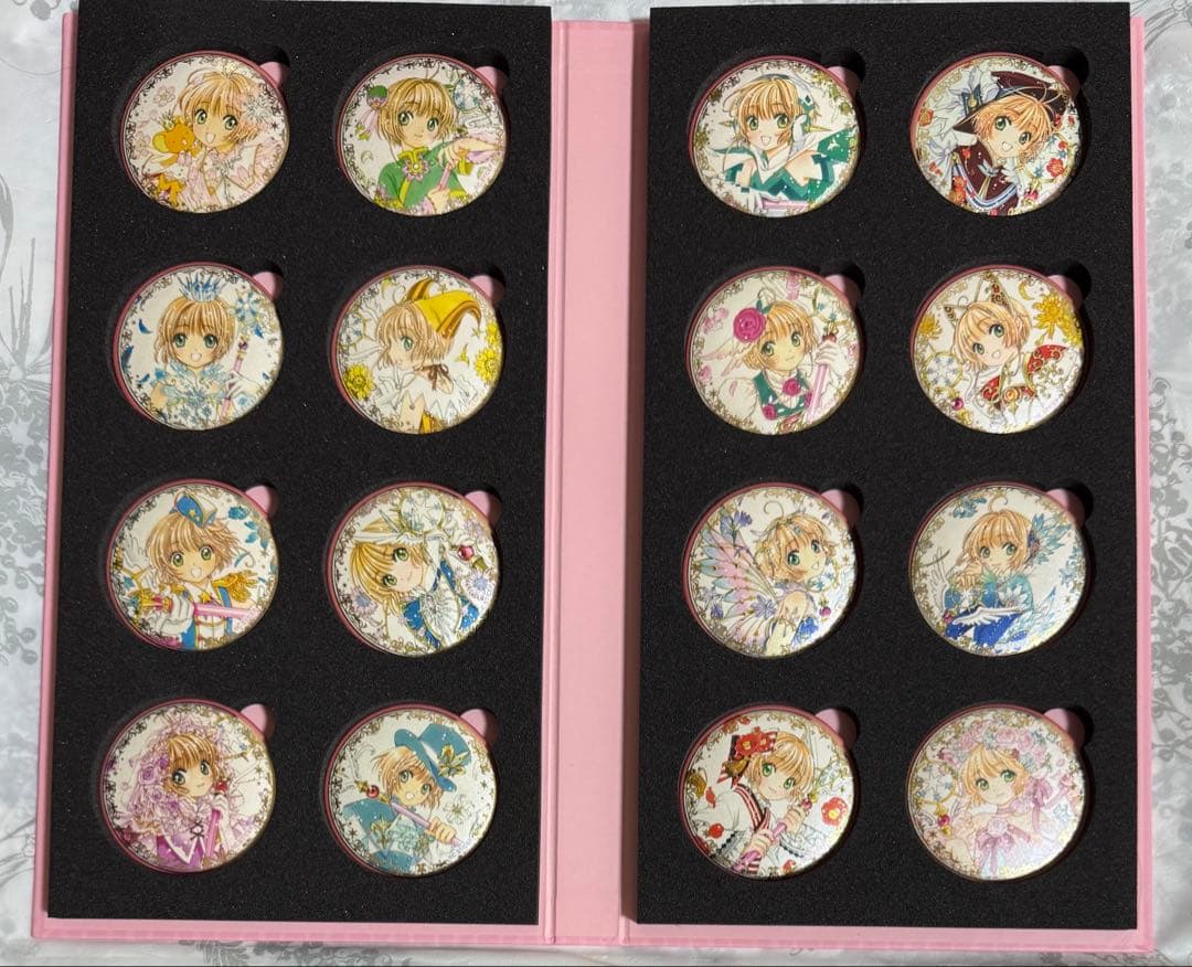 CLAMP展 完全受注 カードキャプターさくら 缶バッジセット