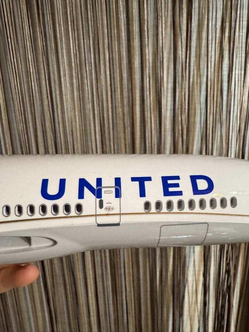 ユナイテッド航空 Boeing 787 精密モデル LED搭載 46cm