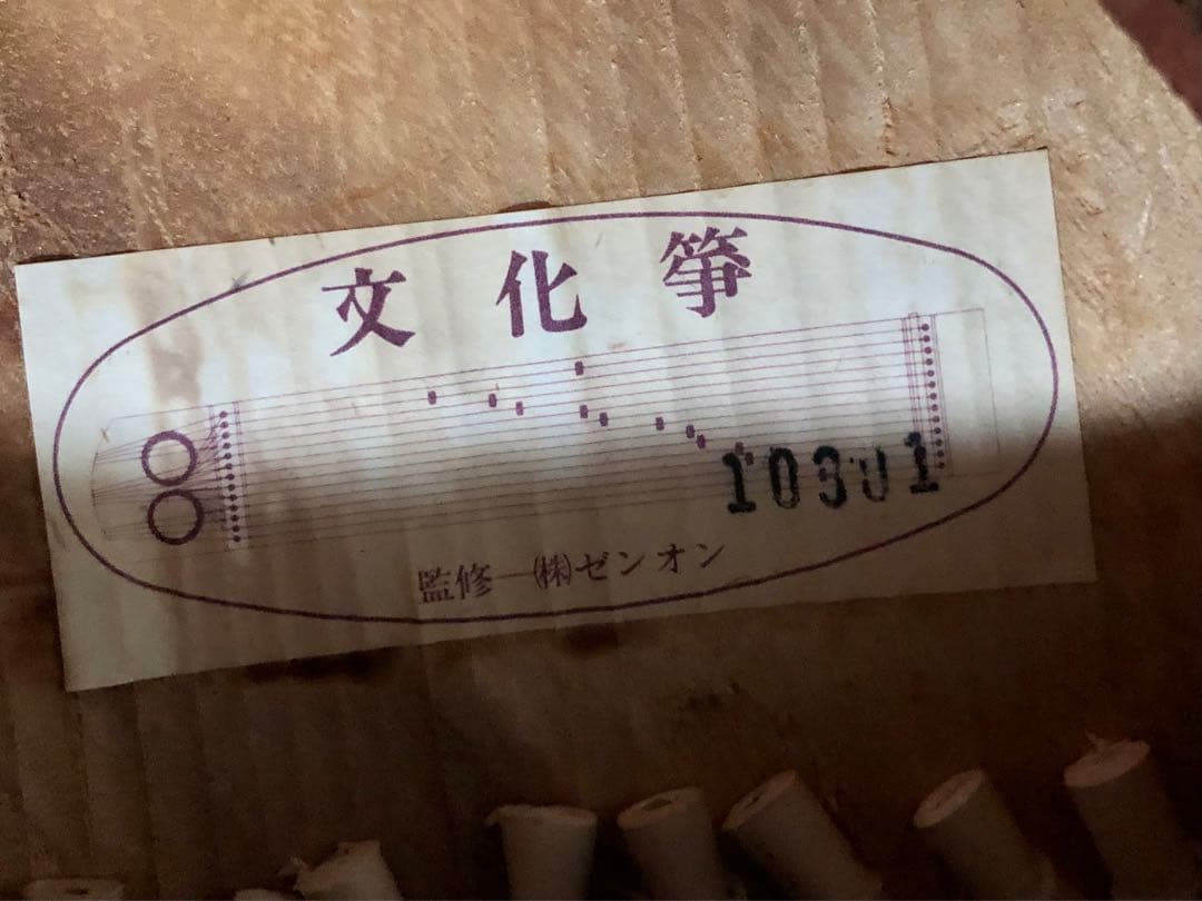 n*o様 ゼンオン 文化箏 羽衣 ソフトケース他セット 文化琴