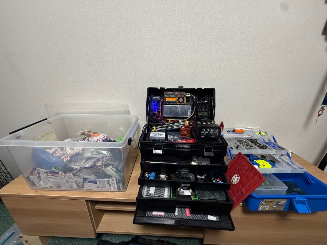 ミニ四駆パーツと工具　引退セット