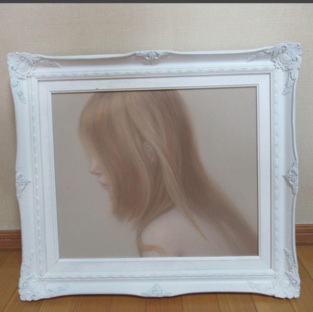 ヒロ画廊 絵画 今野尚行 油彩 F8「HIDE－SEEK みみ」2009年作