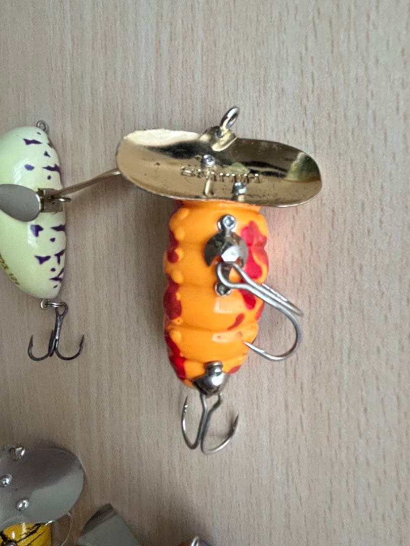 SMITH キャタピー、他ナマズ、バス、雷魚ルアー10個