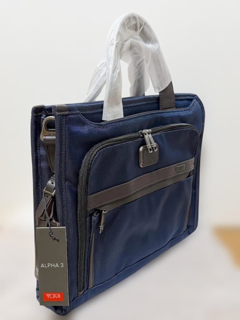 TUMI Alpha 3 スリム・デラックスポートフォリオ 2603110NVY