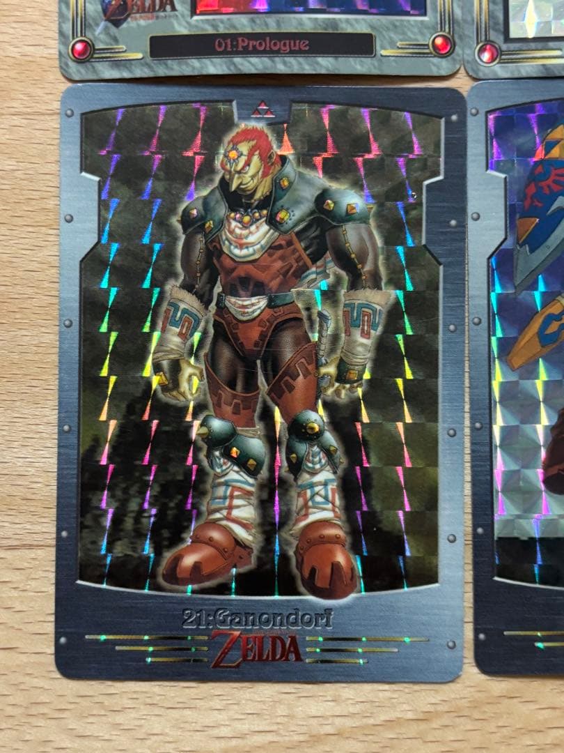 ゼルダの伝説　時のオカリナ　カードダス　コンプ　全42種