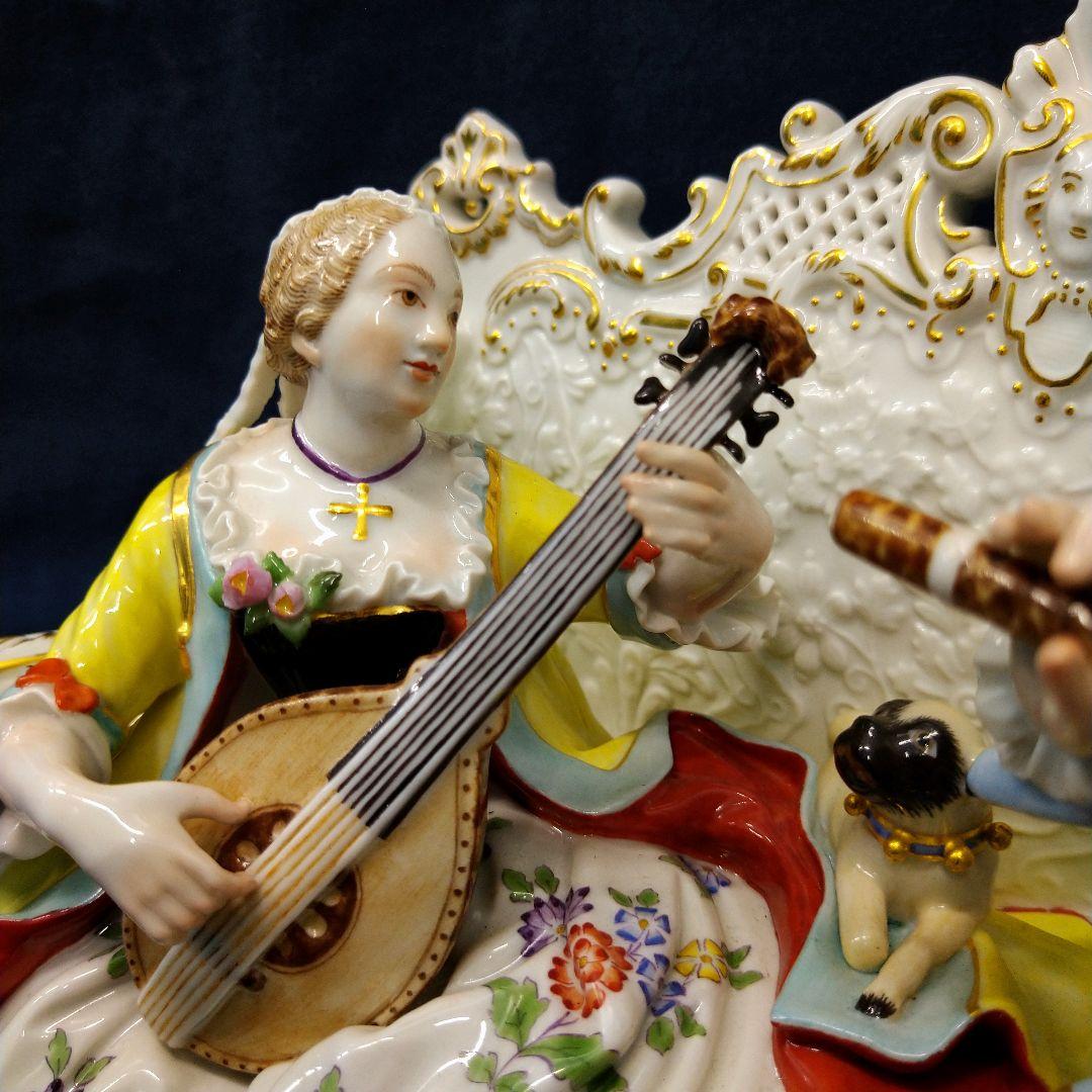 ✤マイセン(Meissen)フィギュリン『演奏会』