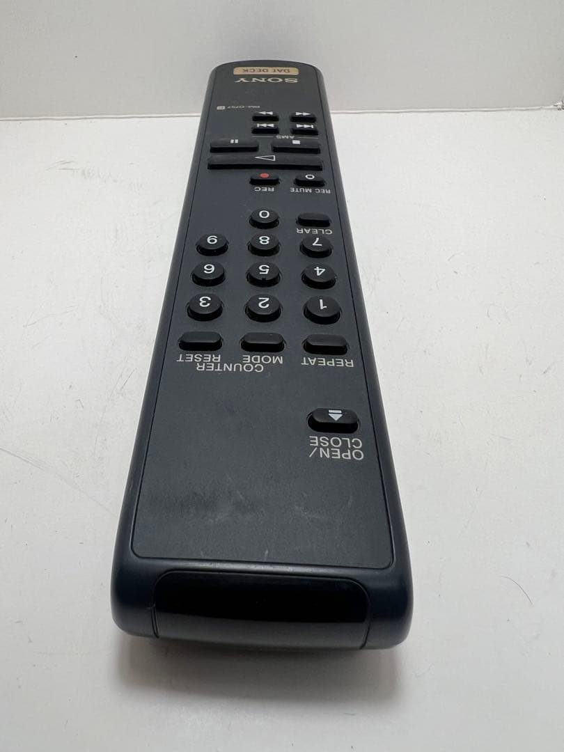 SONY ソニー DAT DECK オーディオリモコン RM-D757