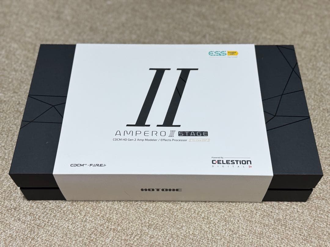 HOTONE Ampero II STAGE 極美品 ペダル付き