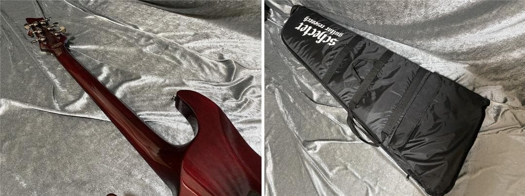 美品 定価253,000円 Schecter AD-C-1-FR-HR EMG