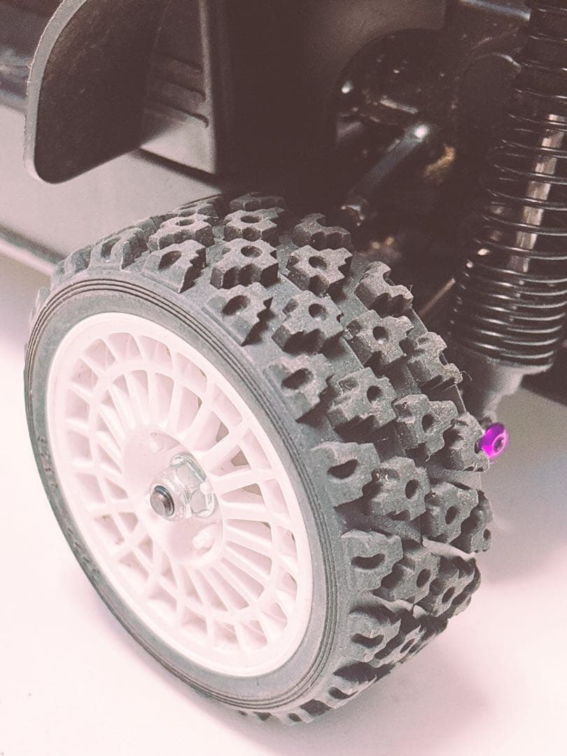 【タミヤ】XV-01 トヨタヤリスWRC ロングダンパー仕様