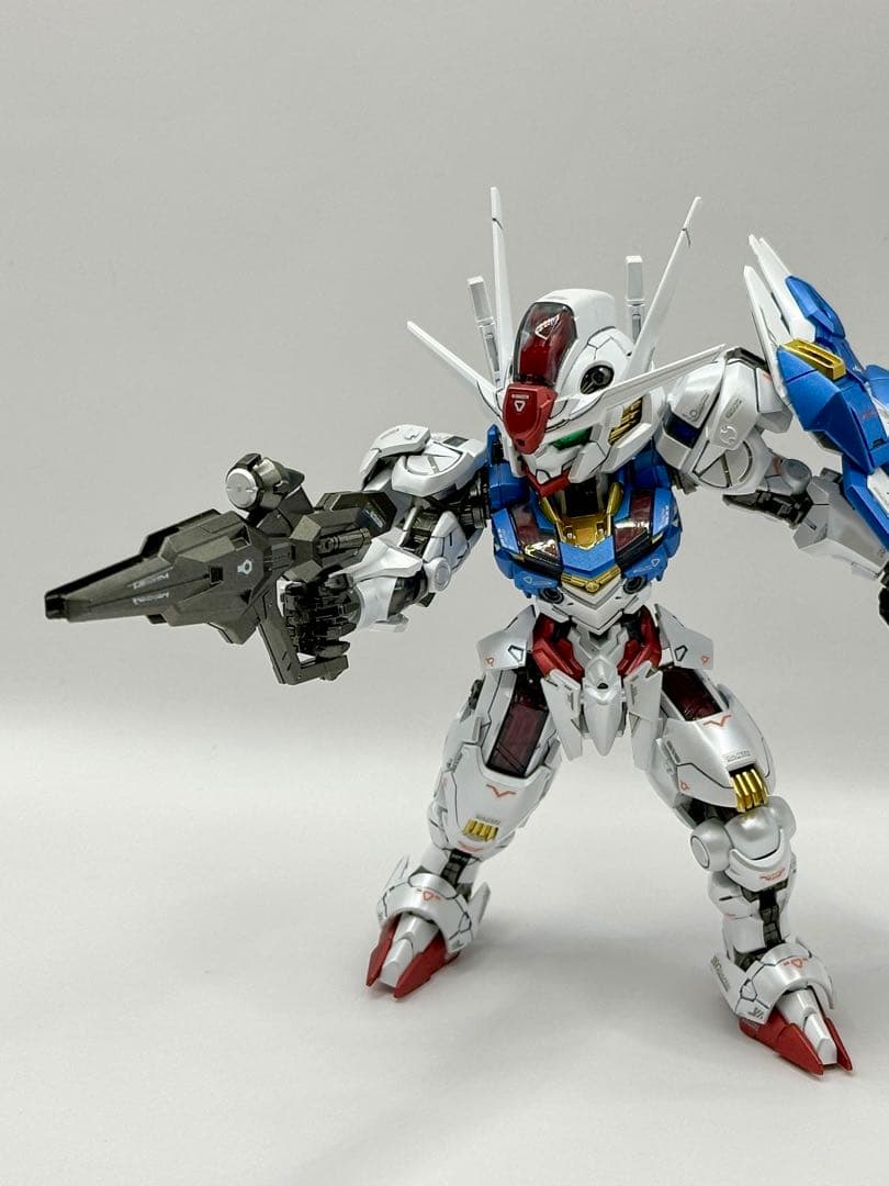 【全塗装・20色以上使用】MGSD ガンダム・エアリアル 完成品