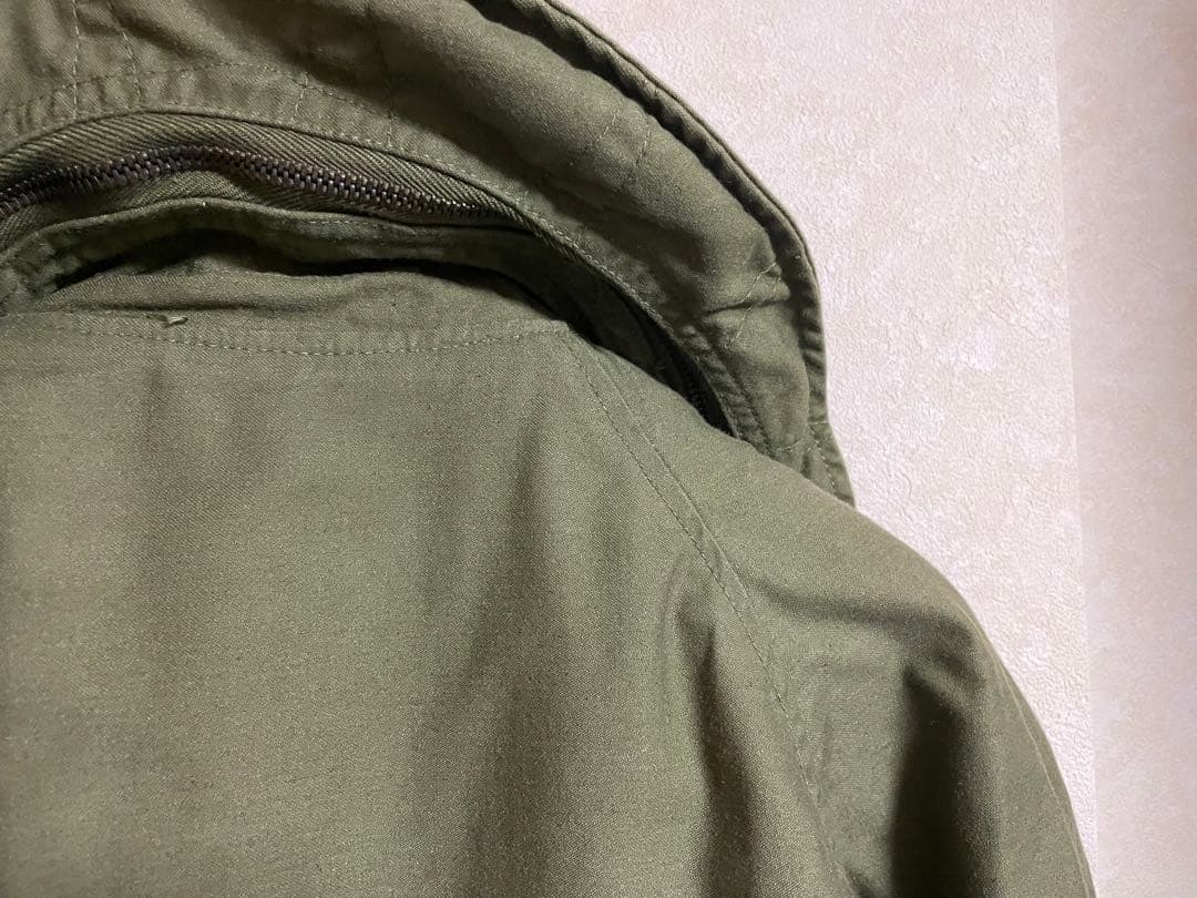 米軍フィールドジャケット　COAT MANS W/R SATEEN OG-107