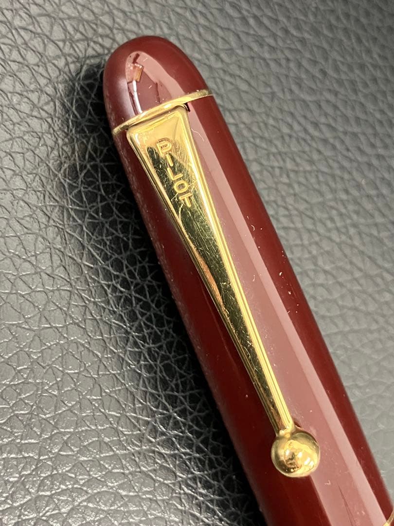 値下げ！美品　パイロット 万年筆 カスタム74 ペン先14Ｋ 14金