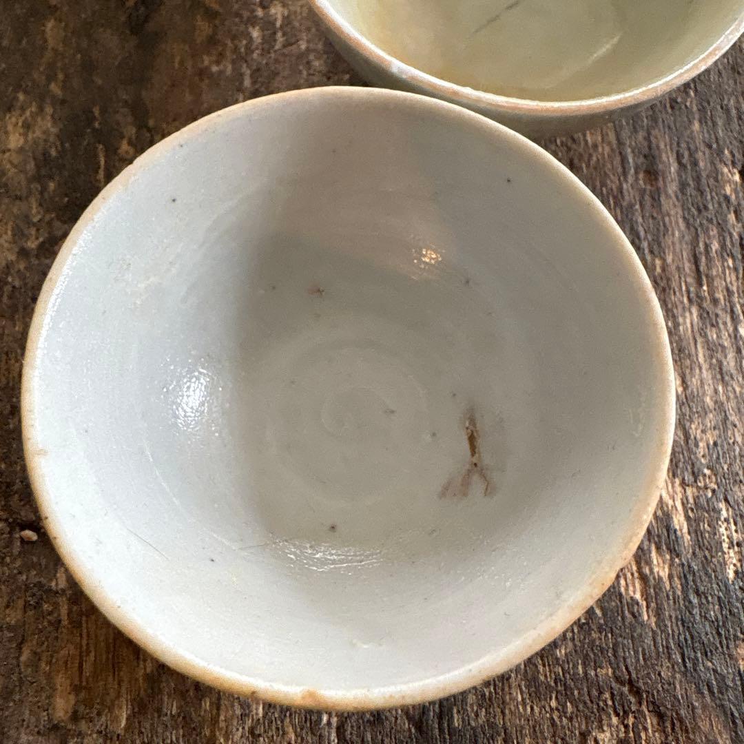 白磁　盃 8点