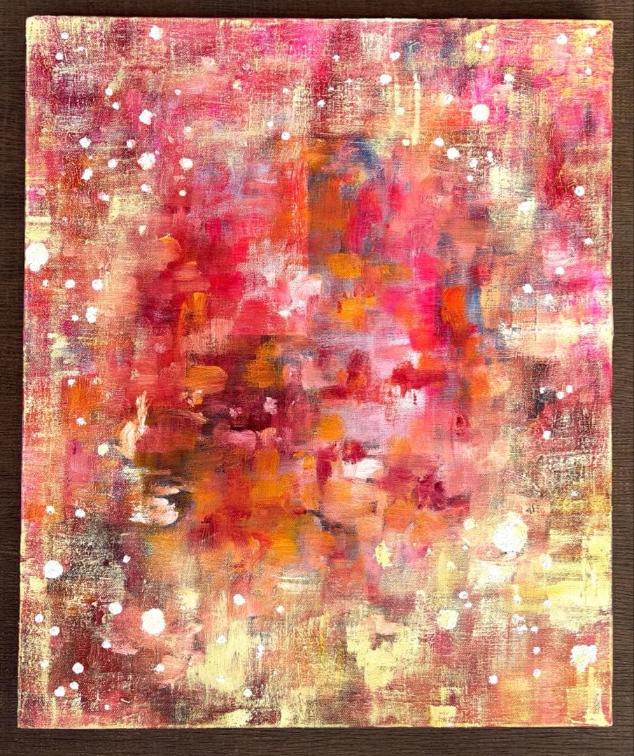 絵画　油絵　原画　抽象画　現代アート　F8