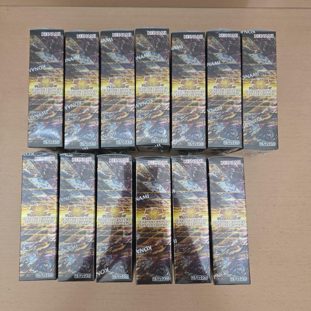 遊戯王 QUARTER CENTURY ART COLLECTION 13box